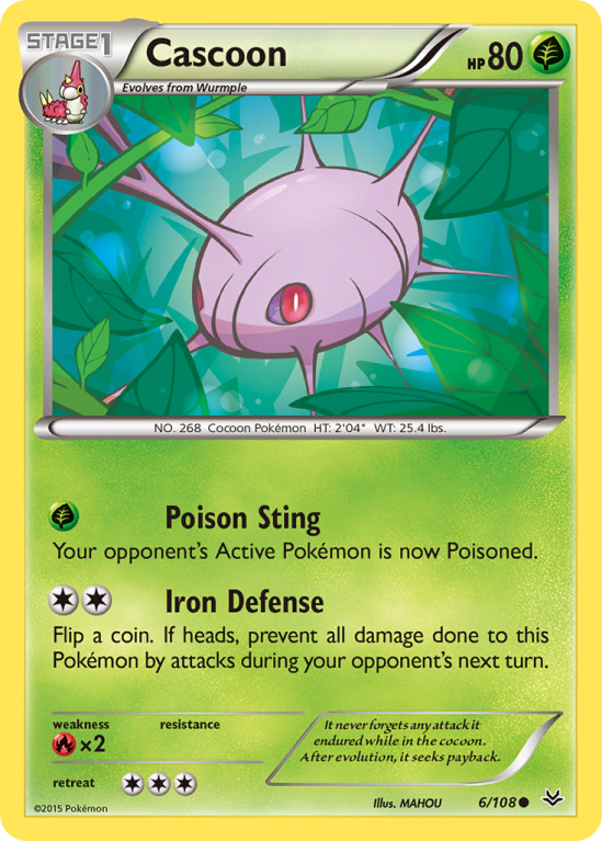 Cascoon 6/108 XY Roaring Skies