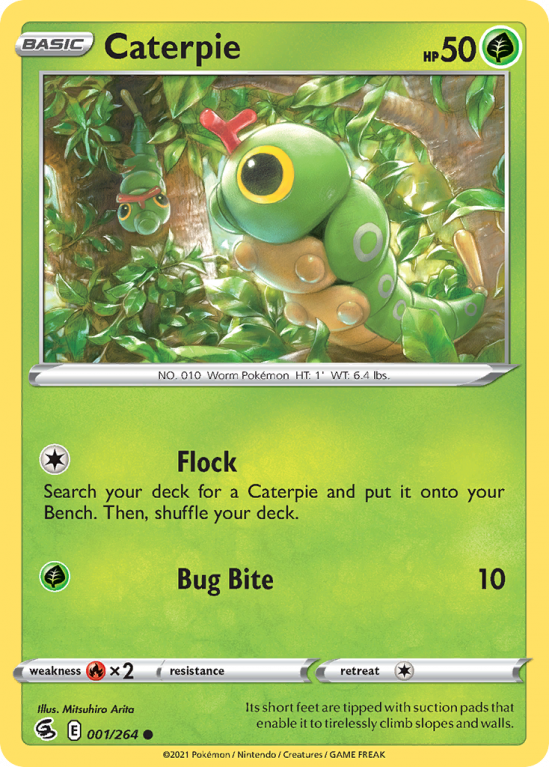Caterpie 1/264 Sword & Shield Fusion Strike