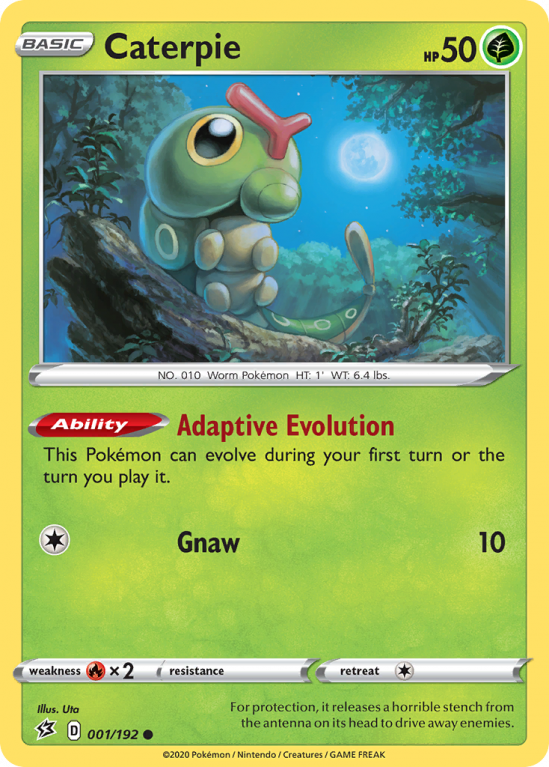 Caterpie 1/192 Sword & Shield Rebel Clash