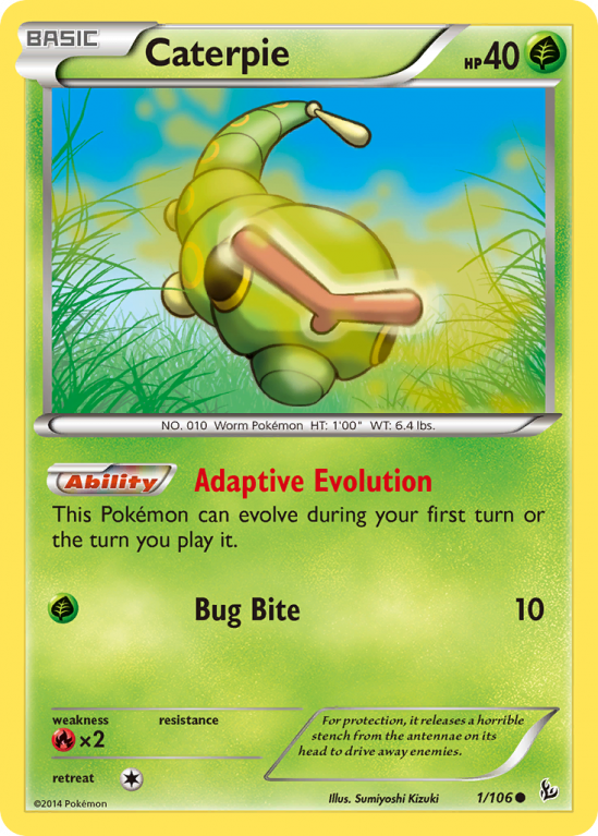 Caterpie 1/106 XY Flashfire