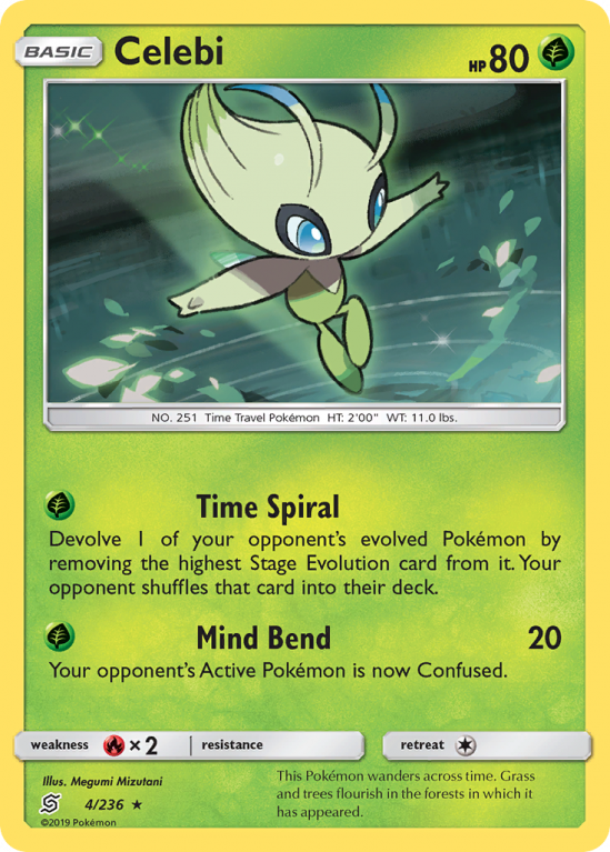 Celebi 4/236 Sun & Moon Unified Minds