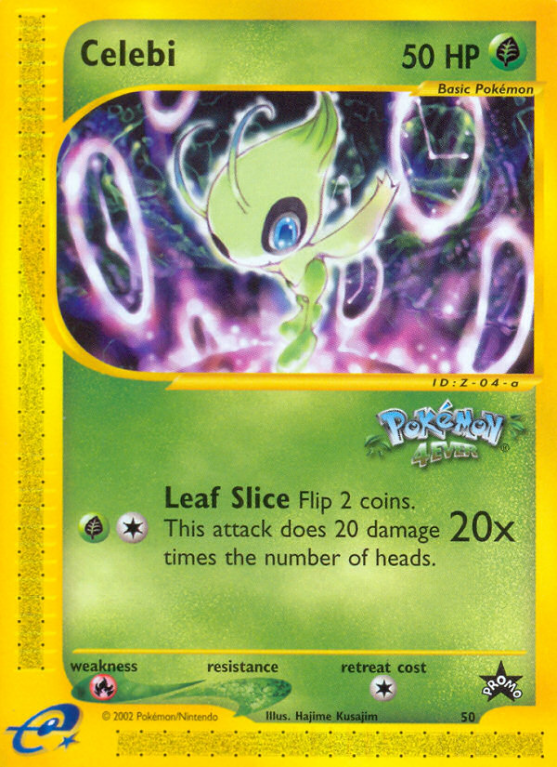 Celebi 50/53 Base Wizards Black Star Promos