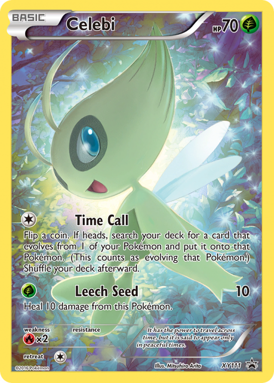 Celebi XY111/183 XY XY Black Star Promos