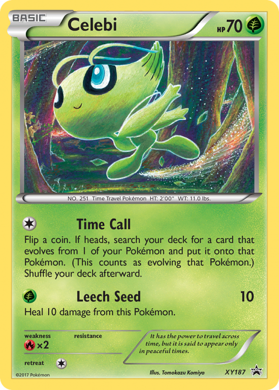 Celebi XY187/183 XY XY Black Star Promos