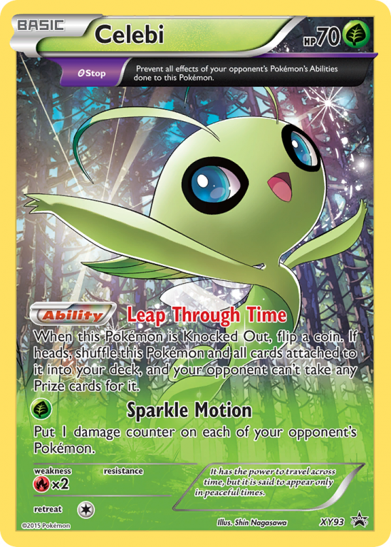 Celebi XY93/183 XY XY Black Star Promos