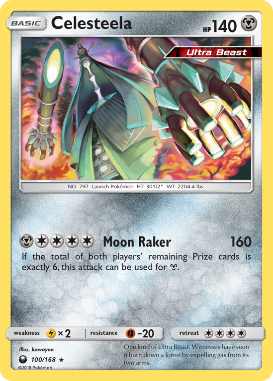 Celesteela 100/168 Sun & Moon Celestial Storm