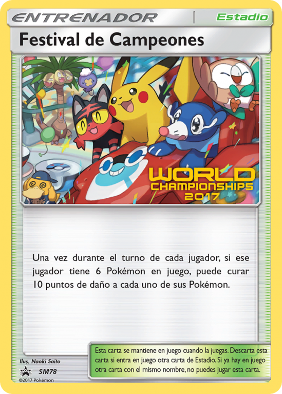 Champions Festival SM78/156 Sun & Moon SM Black Star Promos