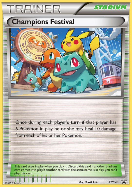 Champions Festival XY176/183 XY XY Black Star Promos
