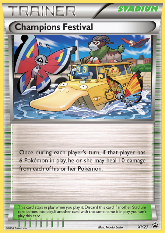 Champions Festival XY27/183 XY XY Black Star Promos