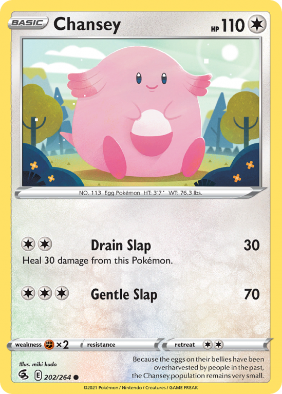 Chansey 202/264 Sword & Shield Fusion Strike
