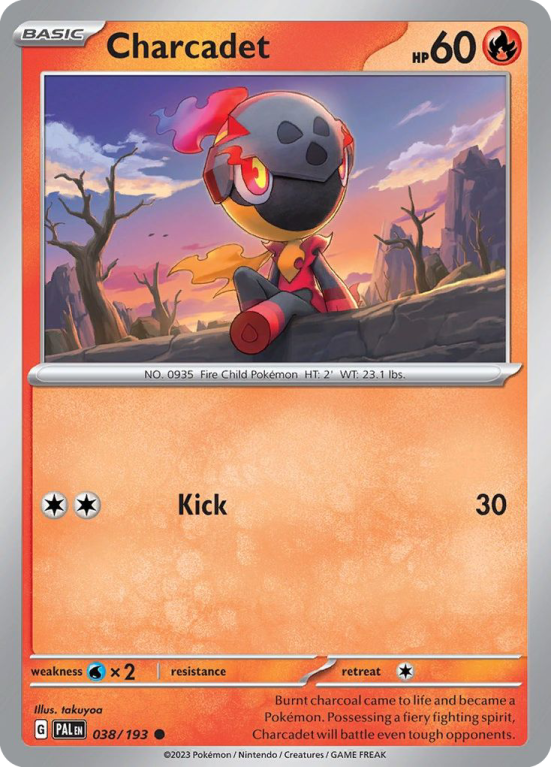 Charcadet 38/193 Scarlet & Violet Paldea Evolved
