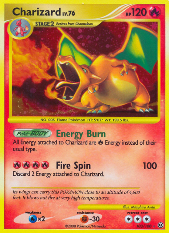 Charizard 103/100 Diamond & Pearl Stormfront