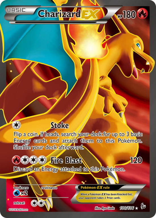 Charizard-EX 100/106 XY Flashfire