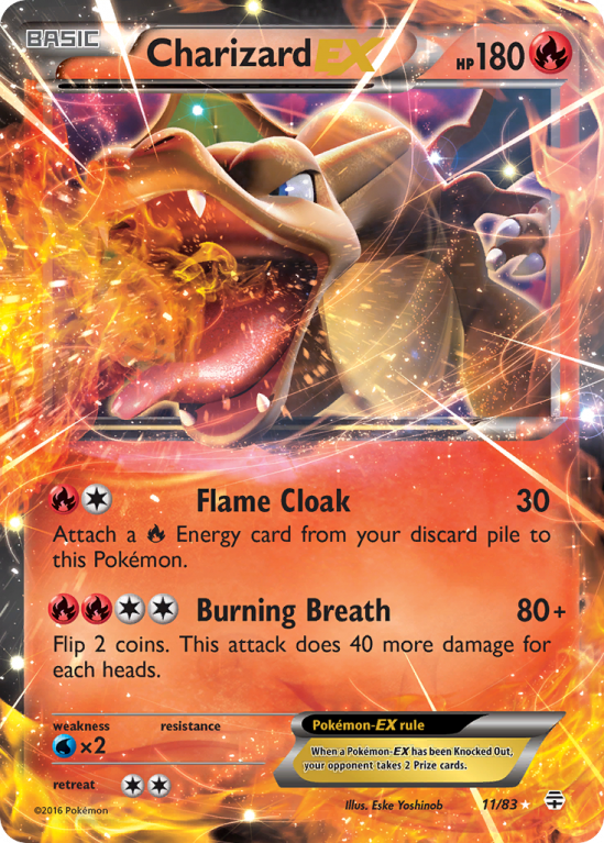 Charizard-EX 11/115 XY Generations