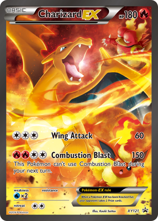Charizard-EX XY121/183 XY XY Black Star Promos