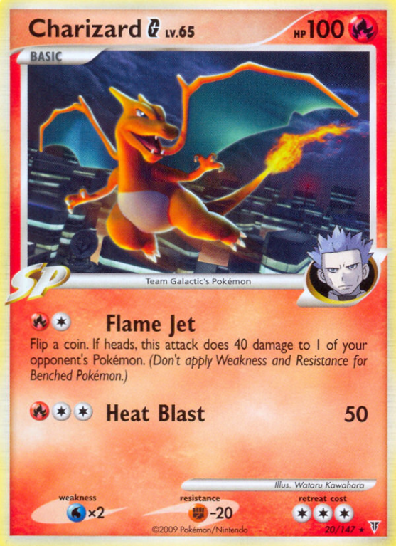 Charizard G 20/147 Platinum Supreme Victors