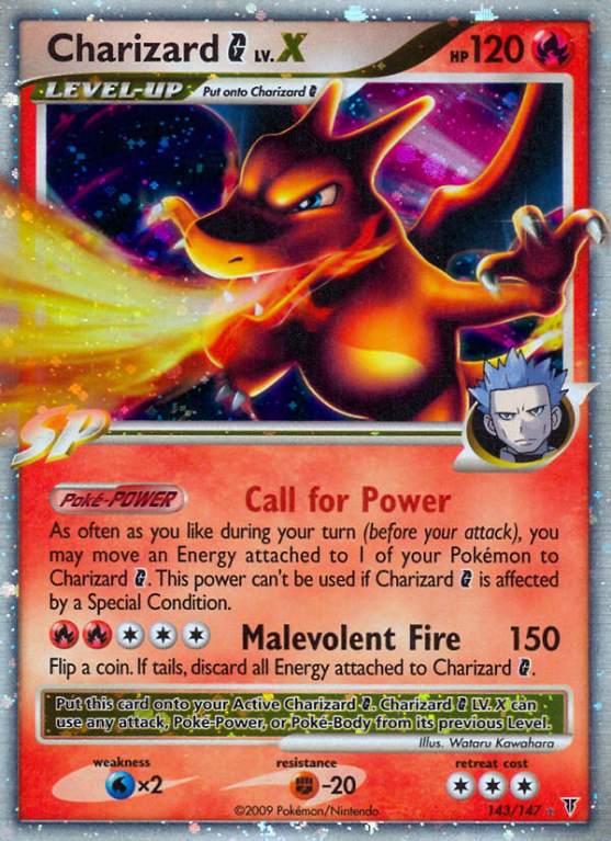 Charizard G LV.X 143/147 Platinum Supreme Victors