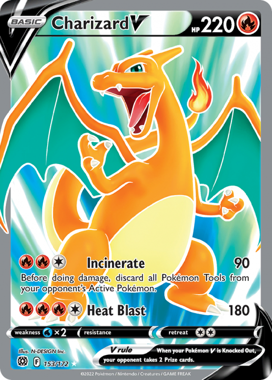 Charizard V 153/172 Sword & Shield Brilliant Stars