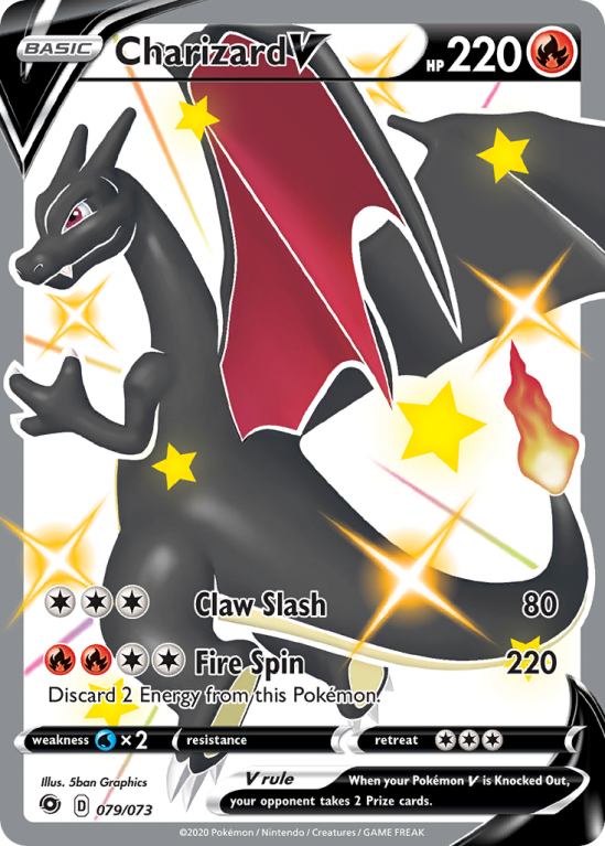 Charizard V 79/73 Sword & Shield Champion's Path