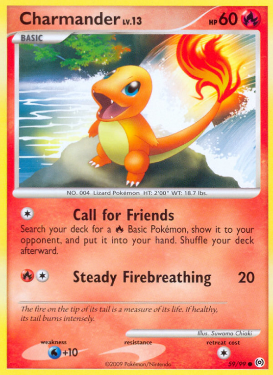 Charmander 59/99 Platinum Arceus