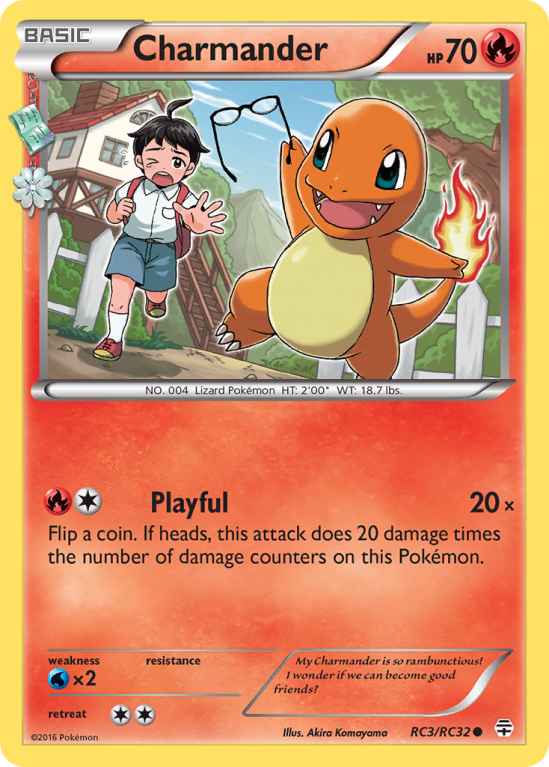 Charmander RC3/115 XY Generations