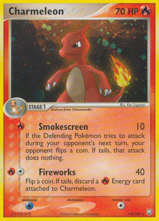 Charmeleon 110/109 EX Team Rocket Returns