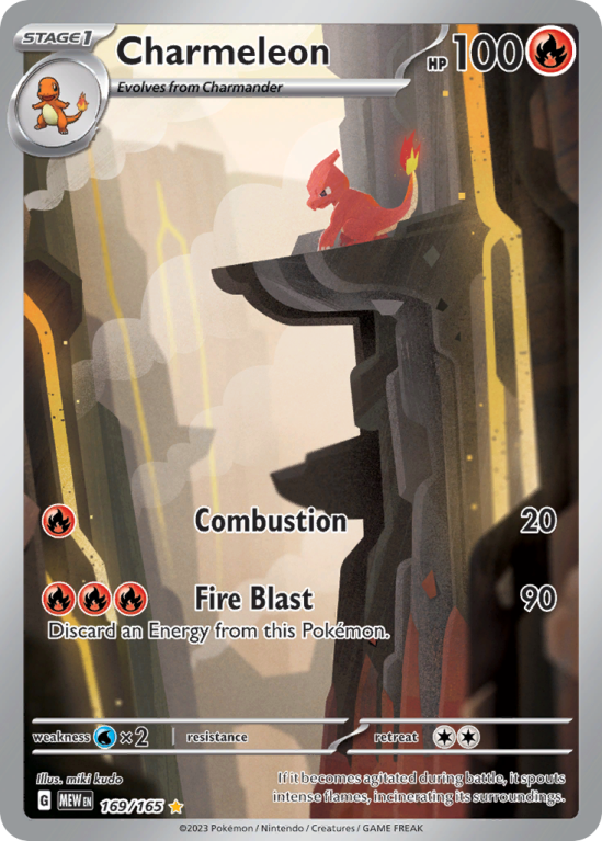 Charmeleon 169/165 Scarlet & Violet 151