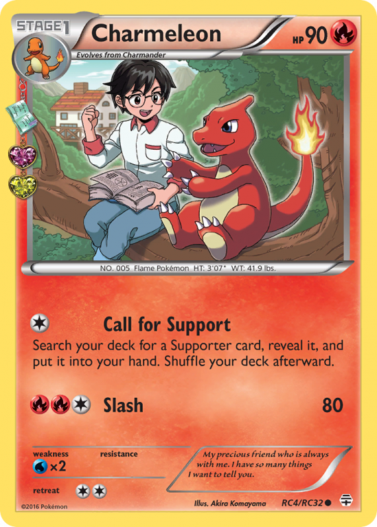 Charmeleon RC4/115 XY Generations