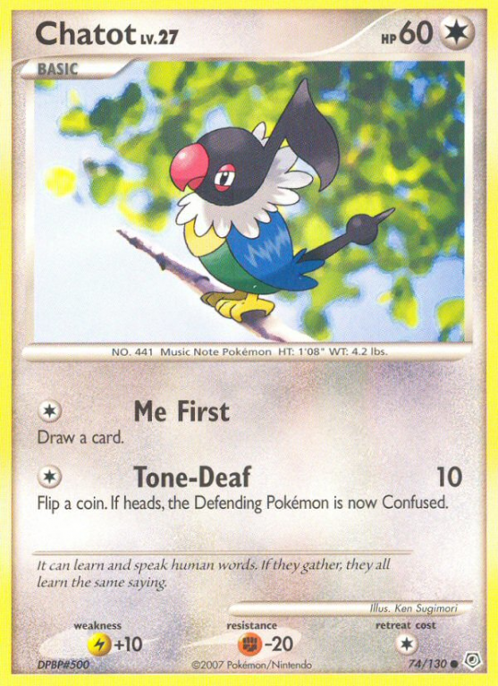 Chatot 74/130 Diamond & Pearl Diamond & Pearl