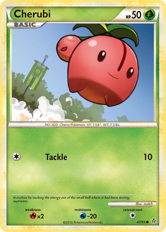 Cherubi 47/95 HeartGold & SoulSilver HS—Unleashed