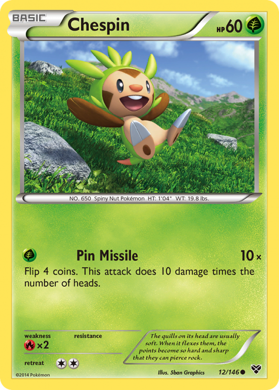 Chespin 12/146 XY XY