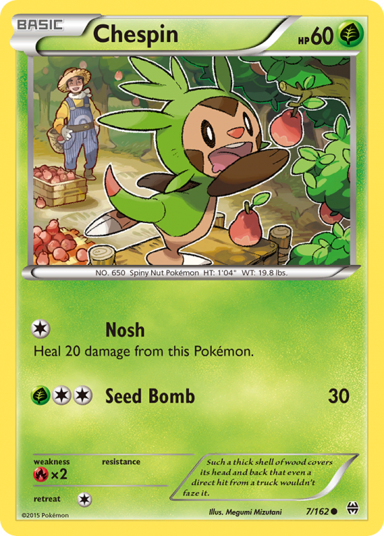 Chespin 7/162 XY BREAKthrough