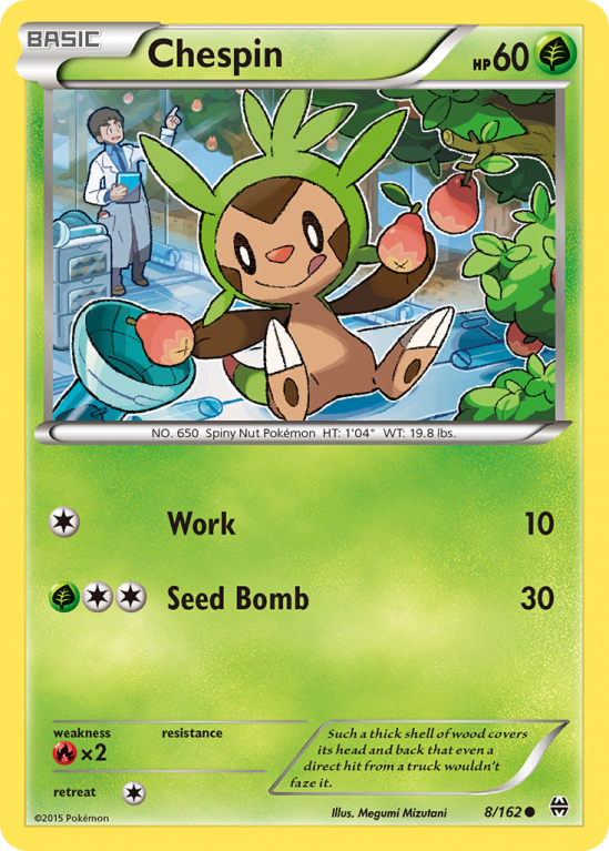 Chespin 8/162 XY BREAKthrough