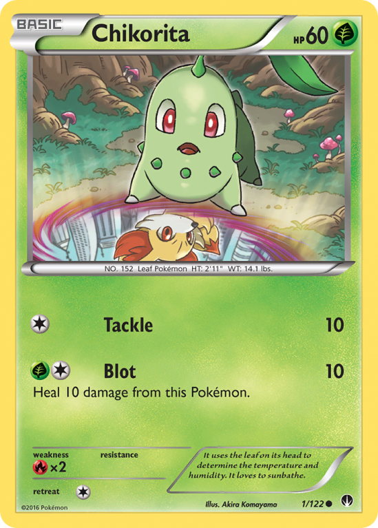 Chikorita 1/122 XY BREAKpoint