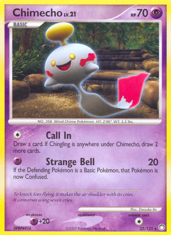 Chimecho 22/123 Diamond & Pearl Mysterious Treasures