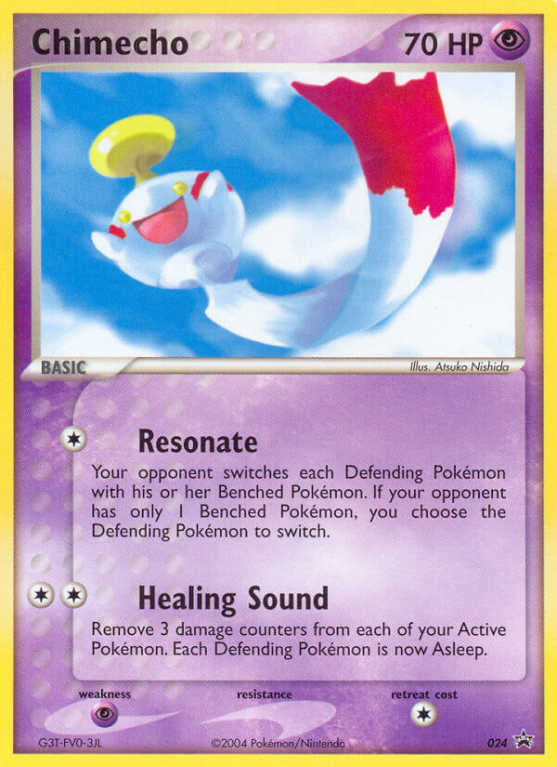 Chimecho 24/40 NP Nintendo Black Star Promos