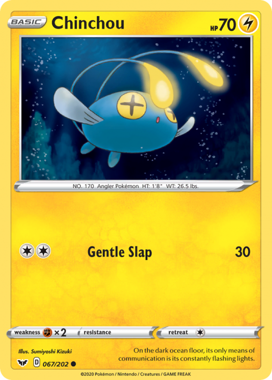 Chinchou 67/202 Sword & Shield Sword & Shield
