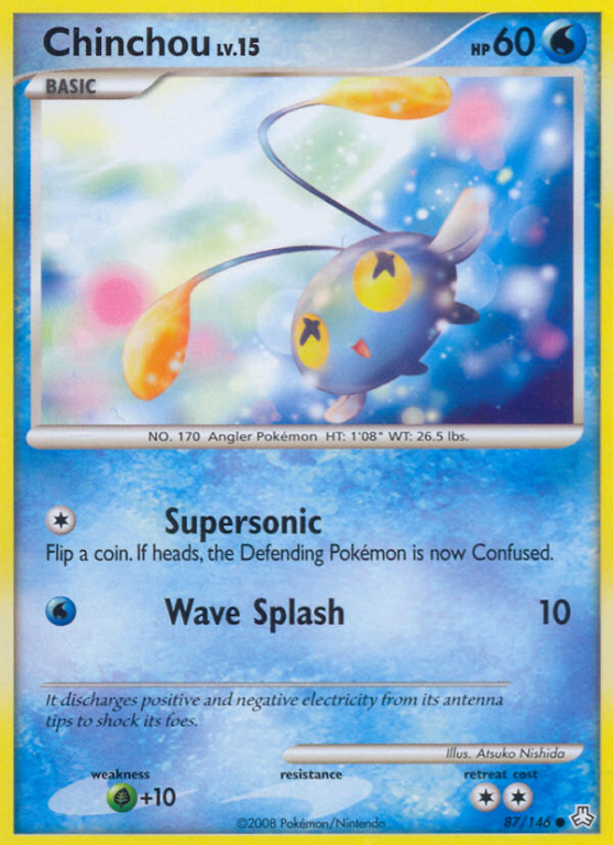 Chinchou 87/146 Diamond & Pearl Legends Awakened