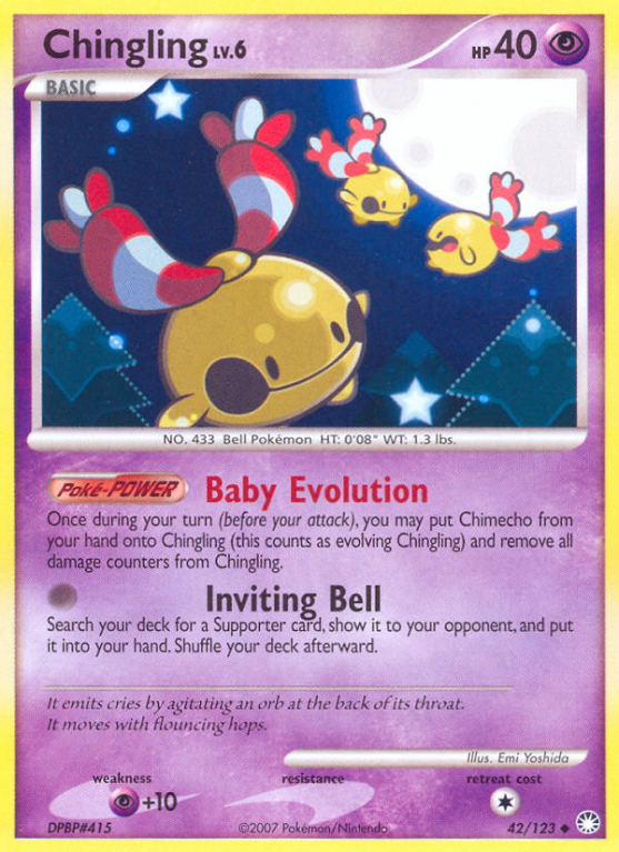 Chingling 42/123 Diamond & Pearl Mysterious Treasures