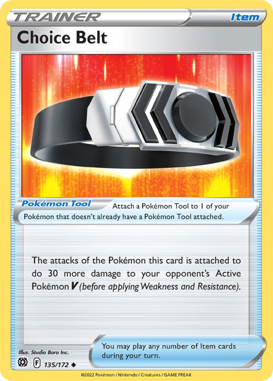 Choice Belt 135/172 Sword & Shield Brilliant Stars