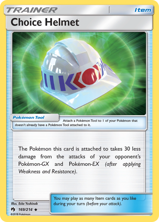Choice Helmet 169/214 Sun & Moon Lost Thunder