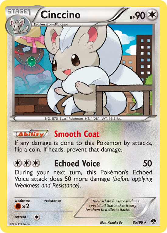 Cinccino 85/99 Black & White Next Destinies