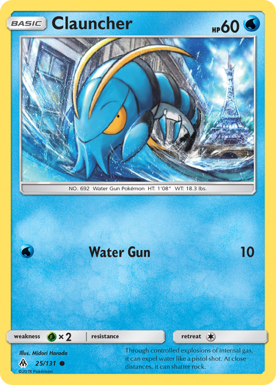 Clauncher 25/131 Sun & Moon Forbidden Light
