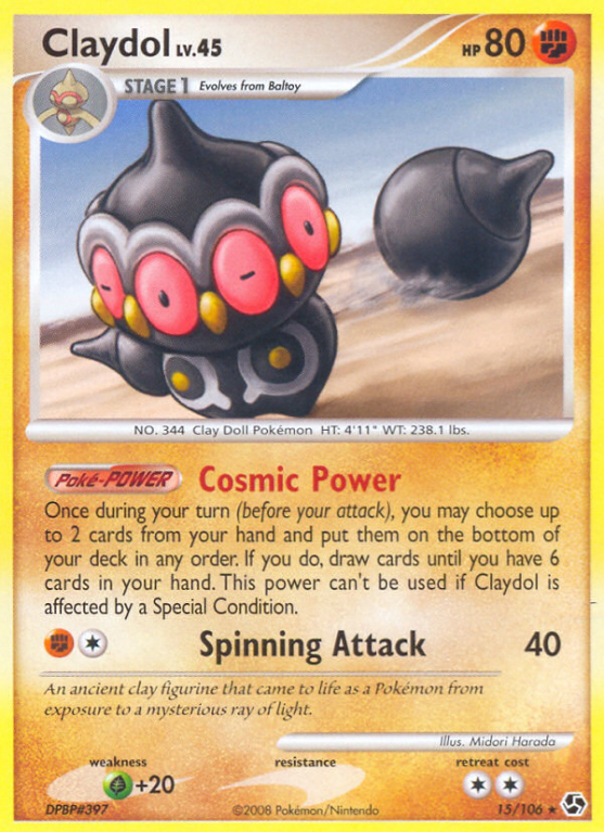Claydol 15/106 Diamond & Pearl Great Encounters
