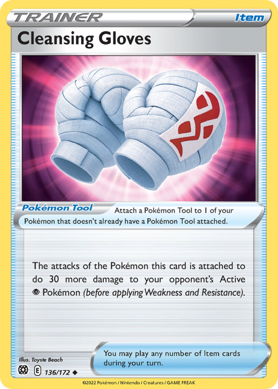 Cleansing Gloves 136/172 Sword & Shield Brilliant Stars
