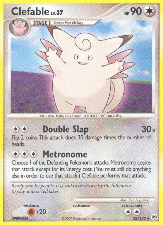 Clefable 22/130 Diamond & Pearl Diamond & Pearl