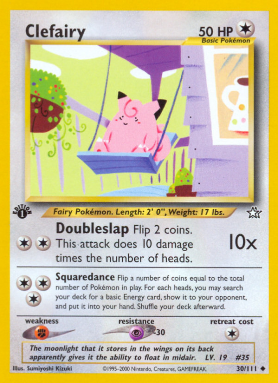 Clefairy 30/111 Neo Neo Genesis