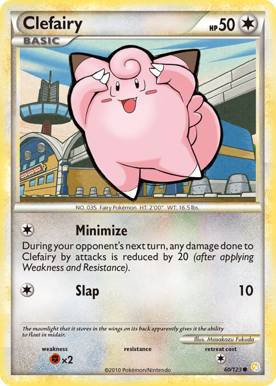 Clefairy 60/123 HeartGold & SoulSilver HeartGold & SoulSilver