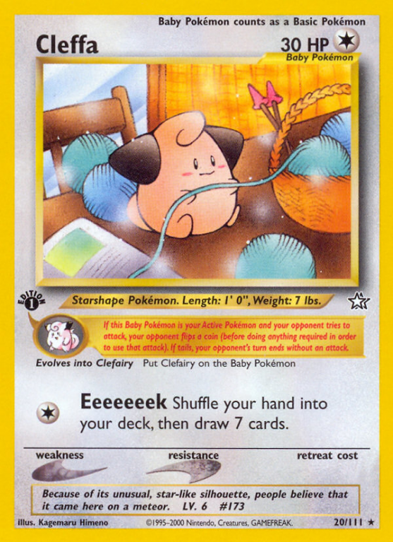 Cleffa 20/111 Neo Neo Genesis