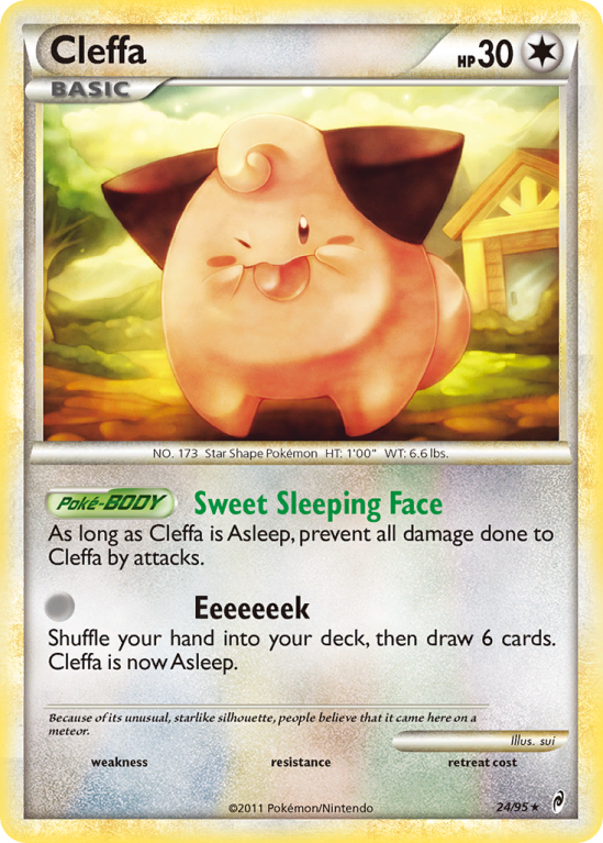 Cleffa 24/106 HeartGold & SoulSilver Call of Legends